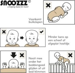 Snoozzz Slaapwikkel Regular - Baby Slaaphulp - Voorkomt Voorkeurshouding - Geschikt Voor Wieg En Ledikant - 0+ Maanden - Wit/Grijs - 180 X 50 Cm 15 Snoozzz Slaapwikkel Regular - Baby Slaaphulp - Voorkomt Voorkeurshouding - Geschikt Voor Wieg En Ledikant - 0+ Maanden - Wit/Grijs - 180 X 50 Cm -Baby Peuter Winkel 1200x1169 4