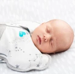 Love To Dream™ Babyslaapzak Swaddle Up™ - Inbakeren - Baby 3-6 Maanden - 6-8.5 Kg - Winter - Wit -Baby Peuter Winkel 1200x1181 5