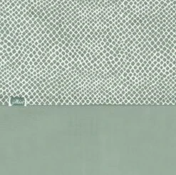 Jollein Baby Laken Ledikant 120x150cm Snake - Ash Green -Baby Peuter Winkel 1200x1188 8