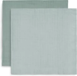 Jollein Hydrofiele Doek Large 115x115cm Bamboe Katoen - Ash Green - 2 Stuks -Baby Peuter Winkel 1200x1190 1