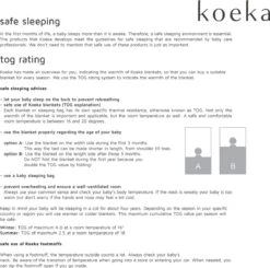 Koeka Napa Dekentje Voor Wieg - Katoen Met Cotton Fleece - Wit -Baby Peuter Winkel 1200x1191 17