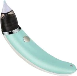 A&K Elektrische Oplaadbare Neuspeer Voor Baby En Kinderen - Inclusief Oplader, Handleiding En Batterijen - Hygiënische Neusreiniger - Baby Aspirator - Neuszuiger - Baby Neuspompje - Toetenveger - Snoetenpoetser - Mintgroen - Neusspoeler -Baby Peuter Winkel 1200x1191 6