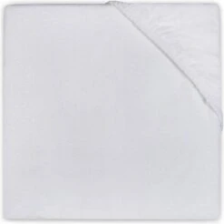 Jollein Hoeslaken Molton Ledikant 70x140cm - Wit