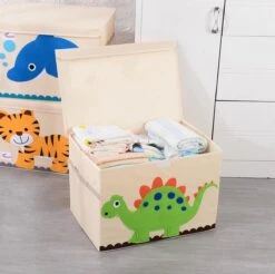 Opbergkist Kinderen - Speelgoedkist - Leuke Dino - Opbergmand Voor De Kinderkamer - Wasmand Kinderkamer - Opbergen Speelgoedmand - Wit - Groen 11 Opbergkist Kinderen - Speelgoedkist - Leuke Dino - Opbergmand Voor De Kinderkamer - Wasmand Kinderkamer - Opbergen Speelgoedmand - Wit - Groen -Baby Peuter Winkel 1200x1196 20
