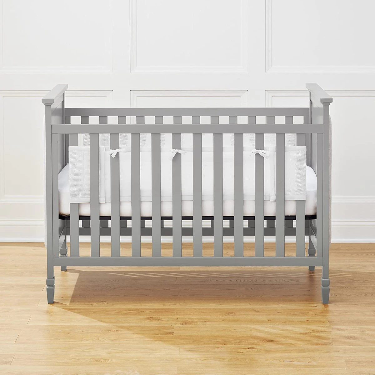 ADSafety - Baby Bed Omrander - Bedbumper - Hoofdbeschermer - Set Van 2 - 340x30cm & 160x30cm 8 ADSafety - Baby Bed Omrander - Bedbumper - Hoofdbeschermer - Set Van 2 - 340x30cm & 160x30cm - Afbeelding 6