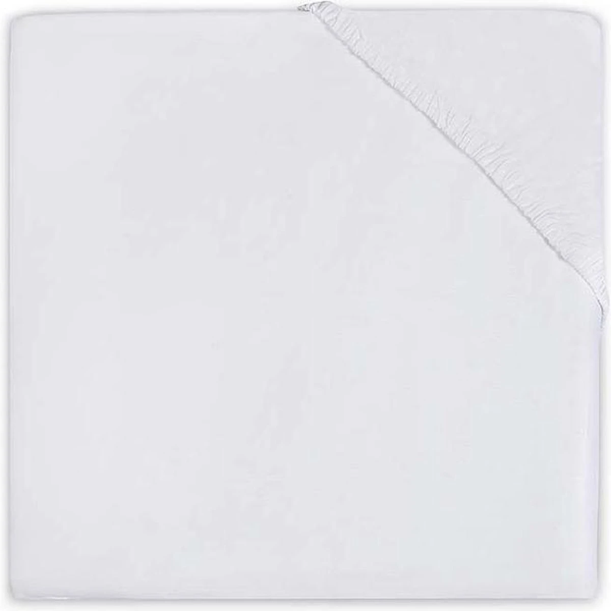 Jollein Hoeslaken Molton Wieg 50x90cm - Wit 3 Jollein Hoeslaken Molton Wieg 50x90cm - Wit