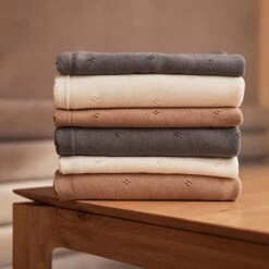 Jollein Baby Deken Ledikant 100x150cm Pointelle - Biscuit -Baby Peuter Winkel 1200x1200 1056