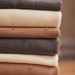 Jollein Baby Deken Ledikant 100x150cm Pointelle - Biscuit -Baby Peuter Winkel 1200x1200 1057