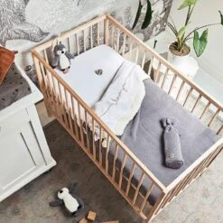 Jollein Baby Deken Ledikant 100x150cm Teddy Bliss Knit - Storm Grey -Baby Peuter Winkel 1200x1200 1082