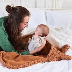 Jollein Wikkeldeken Bunny 100x105cm - Caramel 30 Jollein Wikkeldeken Bunny 100x105cm - Caramel -Baby Peuter Winkel 1200x1200 1128