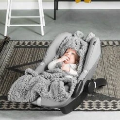 Jollein Wikkeldeken Bunny 100x105cm - Storm Grey -Baby Peuter Winkel 1200x1200 1132