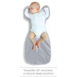Love To Dream™ Babyslaapzak Swaddle Up™ - Inbakeren - Baby 0-3 Maanden - 3.5-6 Kg - All Season - Grijs -Baby Peuter Winkel 1200x1200 1143