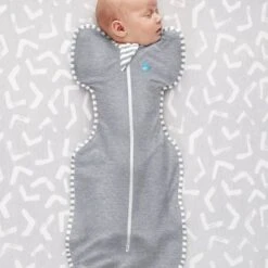 Love To Dream™ Babyslaapzak Swaddle Up™ - Inbakeren - Baby 0-3 Maanden - 3.5-6 Kg - All Season - Grijs -Baby Peuter Winkel 1200x1200 1144