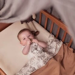 Jollein Baby Laken Wieg 75x100cm Pimpelmees - Forest Animals -Baby Peuter Winkel 1200x1200 1152