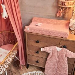 Jollein Baby Laken Ledikant 120x150cm Meadow - Rosewood -Baby Peuter Winkel 1200x1200 1173
