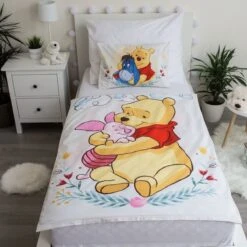 Disney Winnie The Pooh BABY Dekbedovertrek Knuffel - 135 X 100 Cm - Katoen -Baby Peuter Winkel 1200x1200 1256