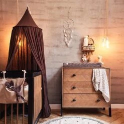 Jollein Baby Klamboe Vintage 245cm - Chestnut -Baby Peuter Winkel 1200x1200 1296
