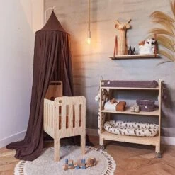 Jollein Baby Klamboe Vintage 245cm - Chestnut -Baby Peuter Winkel 1200x1200 1297