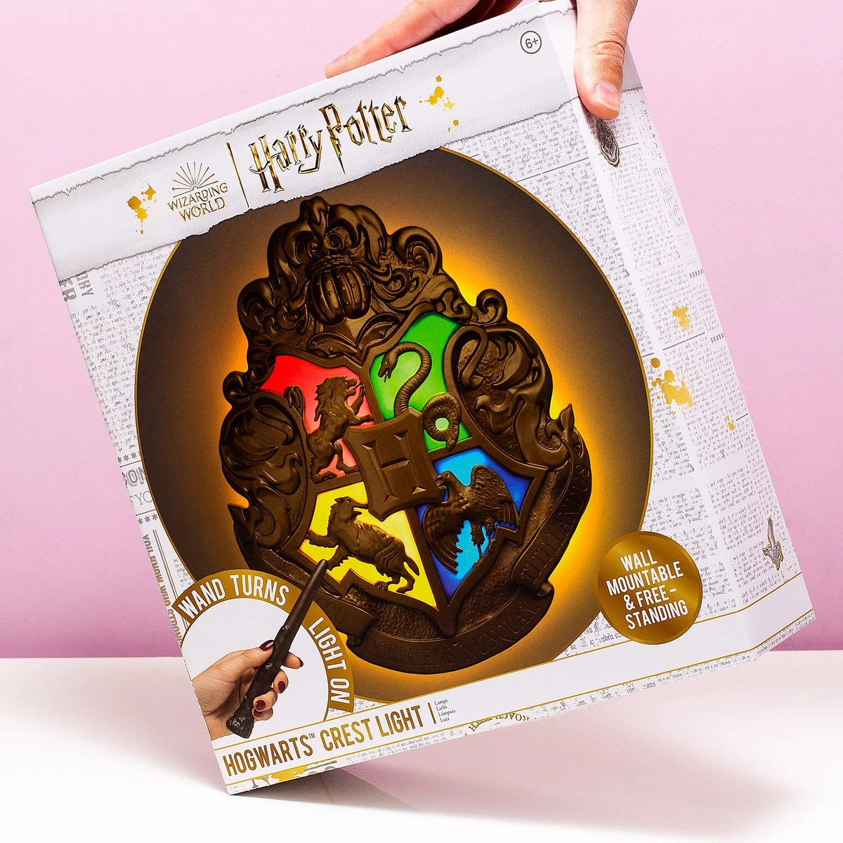 Paladone Harry Potter Hogwarts Crest Lamp 7 Paladone Harry Potter Hogwarts Crest Lamp - Afbeelding 5