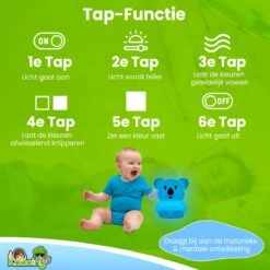 Kadoing Koala Nachtlamp (Groot) - Met TAP-ON & Afstandsbediening - Oplaadbaar - LED Lamp - Gender Reveal - Babyshower - Kraamcadeau - Baby - Babykamer - Verjaardag Kinderen - Bedlamp - Kinderspeelgoed - Speelgoed Cadeau - Premium Kinderlamp -Baby Peuter Winkel 1200x1200 1437