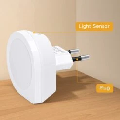 Aigostar 10B9R - LED Nachtlampje Stopcontact Met Dag/Nacht Sensor - Bedlampje - Verlichting Babykamer - 3000K - 2 Stuks -Baby Peuter Winkel 1200x1200 1457
