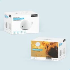 TIKKENS® LED Walvis Nachtlampje Kinderen & Baby's - 7 Kleuren - Touch Bediening - Kinderkamer - Babykamer - Kinderen - Tafellamp Slaapkamer -Baby Peuter Winkel 1200x1200 1477