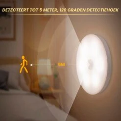 B-care Ledverlichting Met Bewegingssensor - Trapverlichting - Draadloos En Oplaadbaar - LED Verlichting - Nachtlamp Met Oplaadbare Batterij - Zacht Wit Licht - Sensor - Kastverlichting - Nachtlampje - Badkamerverlichting - Spiegelverlichting -Baby Peuter Winkel 1200x1200 1497