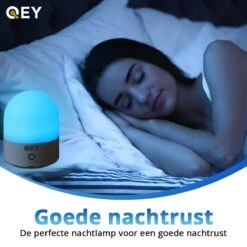 QEY - USB Oplaadbaar Nachtlampje 8 Instelbare Kleuren - LED Verlichting - Leeslamp - Tafellamp - Bedlamp Voor Baby, Kinderen & Volwassenen - Kinderkamer - Dimbaar - Touch Control - Multi Kleur & Wit Licht - RGB Nachtlamp 15 QEY - USB Oplaadbaar Nachtlampje 8 Instelbare Kleuren - LED Verlichting - Leeslamp - Tafellamp - Bedlamp Voor Baby, Kinderen & Volwassenen - Kinderkamer - Dimbaar - Touch Control - Multi Kleur & Wit Licht - RGB Nachtlamp -Baby Peuter Winkel 1200x1200 1521
