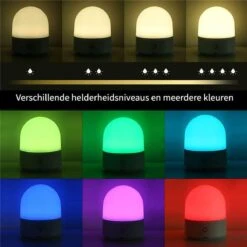 QEY - USB Oplaadbaar Nachtlampje 8 Instelbare Kleuren - LED Verlichting - Leeslamp - Tafellamp - Bedlamp Voor Baby, Kinderen & Volwassenen - Kinderkamer - Dimbaar - Touch Control - Multi Kleur & Wit Licht - RGB Nachtlamp 17 QEY - USB Oplaadbaar Nachtlampje 8 Instelbare Kleuren - LED Verlichting - Leeslamp - Tafellamp - Bedlamp Voor Baby, Kinderen & Volwassenen - Kinderkamer - Dimbaar - Touch Control - Multi Kleur & Wit Licht - RGB Nachtlamp -Baby Peuter Winkel 1200x1200 1522
