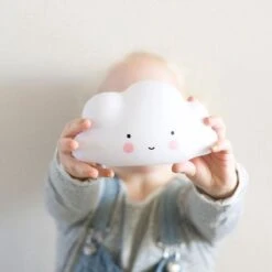 Lampje Kinderkamer/ Kinderlampje: Wolk - Wit | A Little Lovely Company -Baby Peuter Winkel 1200x1200 1589