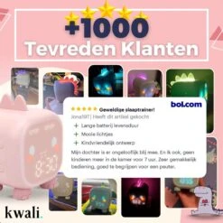 Kwali.® Slaaptrainer Kinderen - Kinderwekker - Nachtlampje Kinderen - Roze Dino 16 Kwali.® Slaaptrainer Kinderen - Kinderwekker - Nachtlampje Kinderen - Roze Dino -Baby Peuter Winkel 1200x1200 1721