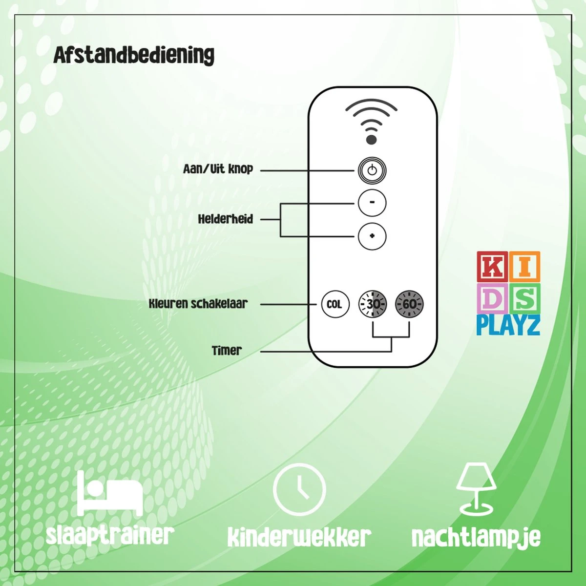 Merkloos KidsPlayz Unicorn Slaaptrainer - Wekker - Nachtlampje - Kinderwekker - Wit En Multicolor - Oplaadbaar - Alarm Clock - Eco Modus 4 Merkloos KidsPlayz Unicorn Slaaptrainer - Wekker - Nachtlampje - Kinderwekker - Wit En Multicolor - Oplaadbaar - Alarm Clock - Eco Modus - Afbeelding 2