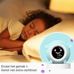 Merkloos Slaaptrainer Met Nachtlampje - Kinderwekker Wake Up Light - Nachtlampje Met Slaapmuziek -Baby Peuter Winkel 1200x1200 1796