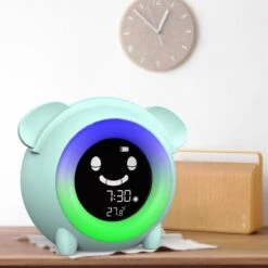 Merkloos Slaaptrainer Met Nachtlampje - Kinderwekker Wake Up Light - Nachtlampje Met Slaapmuziek -Baby Peuter Winkel 1200x1200 1797
