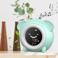 Merkloos Slaaptrainer Met Nachtlampje - Kinderwekker Wake Up Light - Nachtlampje Met Slaapmuziek -Baby Peuter Winkel 1200x1200 1798