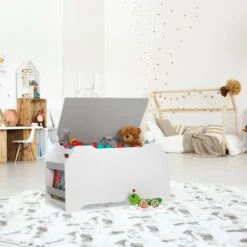 Relaxdays Speelgoedkist Met Deksel - Speelgoed Opbergkist - Grote Speelgoedbox Kinderkamer -Baby Peuter Winkel 1200x1200 1824