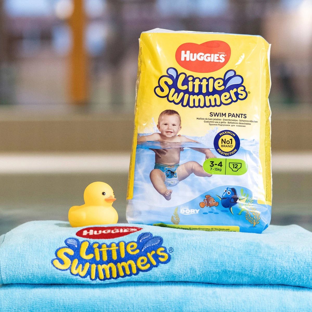 Huggies® Little Swimmers® 5-6 10 Stuks 6 Huggies® Little Swimmers® 5-6 10 Stuks - Afbeelding 4