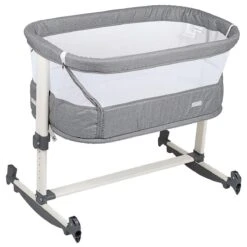 BabyGO Co Sleeper Wieg Met Schommelfuntie Vivaldi Grey -Baby Peuter Winkel 1200x1200 1984