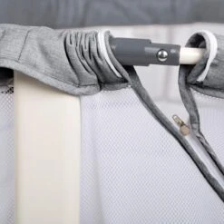 BabyGO Co Sleeper Wieg Met Schommelfuntie Vivaldi Grey -Baby Peuter Winkel 1200x1200 1989