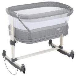 BabyGO Co Sleeper Wieg Met Schommelfuntie Vivaldi Grey -Baby Peuter Winkel 1200x1200 1991