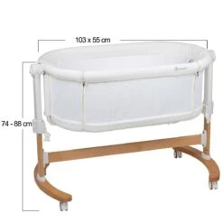BabyGO Co Sleeper Wieg Met Schommelfuntie Amila Creme -Baby Peuter Winkel 1200x1200 2004
