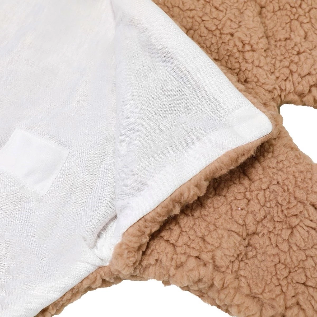 Merkloos Babyslaapzak - Bruine Teddy Beer Inbakerdoek Newborn - 0-2 Mnd 6 Merkloos Babyslaapzak - Bruine Teddy Beer Inbakerdoek Newborn - 0-2 Mnd - Afbeelding 4