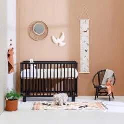 Puck Inklapbaar Ledikant Zwart Mat 60x120 Cm -Baby Peuter Winkel 1200x1200 2050