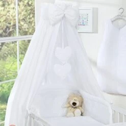 My Sweet Baby Hemel Katoen - Wit (incl Sluierstang) 9 My Sweet Baby Hemel Katoen - Wit (incl Sluierstang) -Baby Peuter Winkel 1200x1200 2088