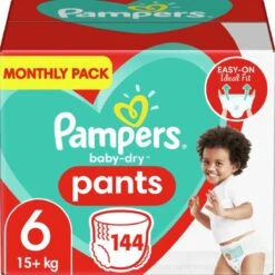 Pampers® Pampers Baby Dry Nappy Pants Maat 6 - 144 Luierbroekjes Maandbox -Baby Peuter Winkel 1200x1200 212