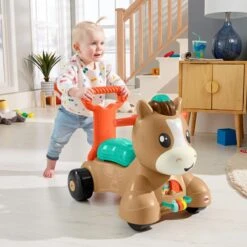 Fisher Price Fisher-Price Pony Loopvriendje - Looptrainer Baby - Bruin - Groen -Baby Peuter Winkel 1200x1200 2156
