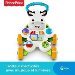Fisher Price Fisher-Price Loop Met Mij Zebra - Franstalige Editie 25 Fisher Price Fisher-Price Loop Met Mij Zebra - Franstalige Editie -Baby Peuter Winkel 1200x1200 2166
