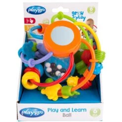 Playgro Speel En Leerbal - Grijp- En Bijtspeelgoed - Klikklak Geluiden - Spiegeltje - Kralen - Cilinder Met Rattelende Ballen -Baby Peuter Winkel 1200x1200 2224
