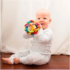 Playgro Buigbare Bendy Ball - Grijp- En Bijtspeelgoed - Incl Rammelaar - Activiteitenbal -Baby Peuter Winkel 1200x1200 2232