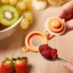 2 Fruitspenen Aap Voor Baby & Peuter + 6 Siliconen Spenen In 3 Maten - Veilig + BPA Vrij -2 Fruitspenen - Fopspeen Fruit Net Fruit Speen Baby Speen Fruit Groente Pap Babyvoeding -Baby Peuter Winkel 1200x1200 2347